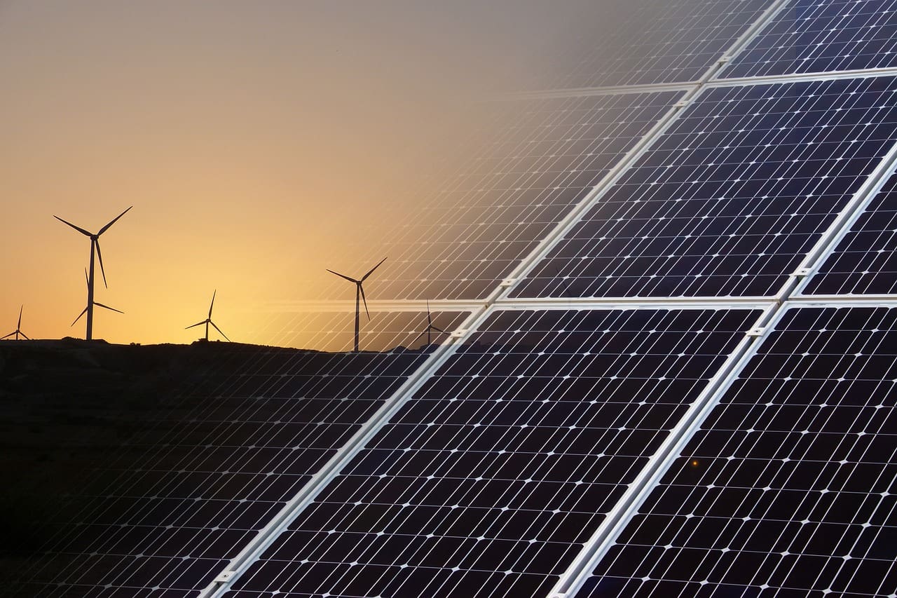 Wind and solar energy facilities