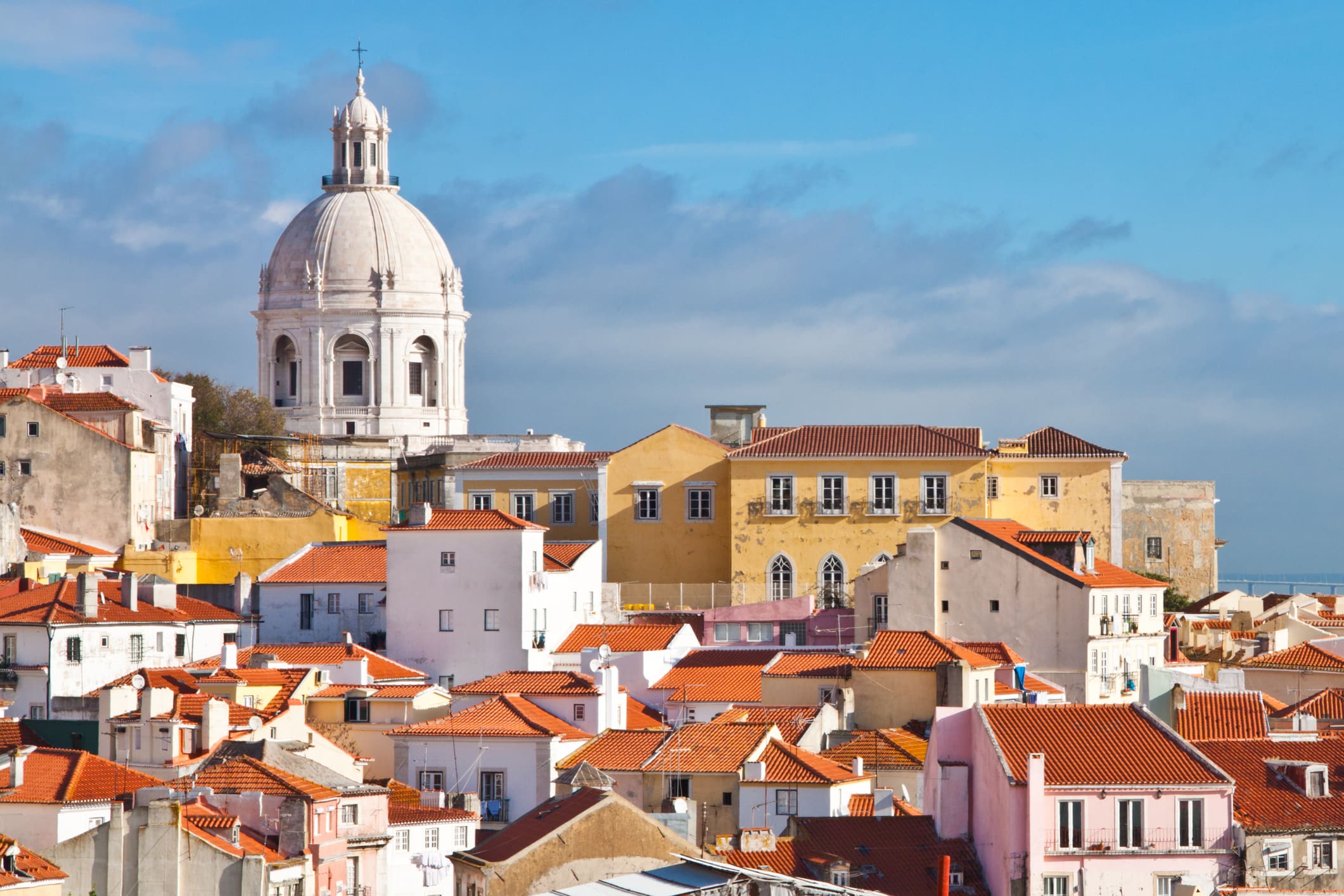The cityscape of Lison, Portugal